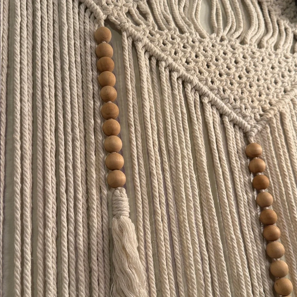 HUGE HANDCRAFTED BOHEMIAN MACRAME WALL HANGING✨